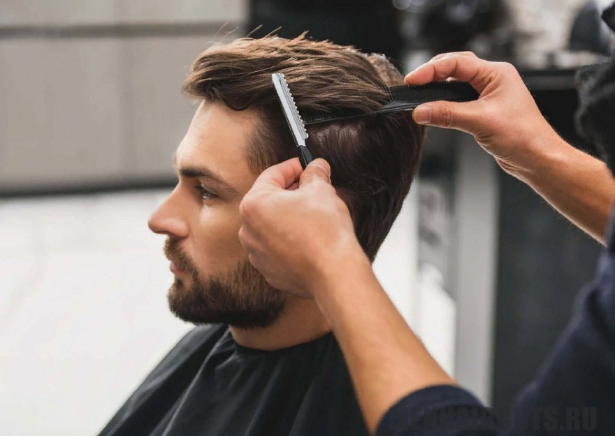 Фото 1 — Мужская стрижка фэшн